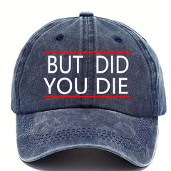 Fashionable Washed Cotton Baseball Cap Adjustable Sunscreen Hat