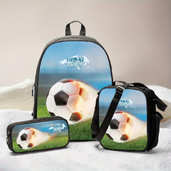 Kids Backpack Shoulder Bag Pencil Case Set for Travel Camping
