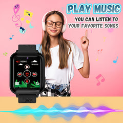 Kids Smart Watch Girls Watch Smart Watch for 4 12 Year Olds with Games