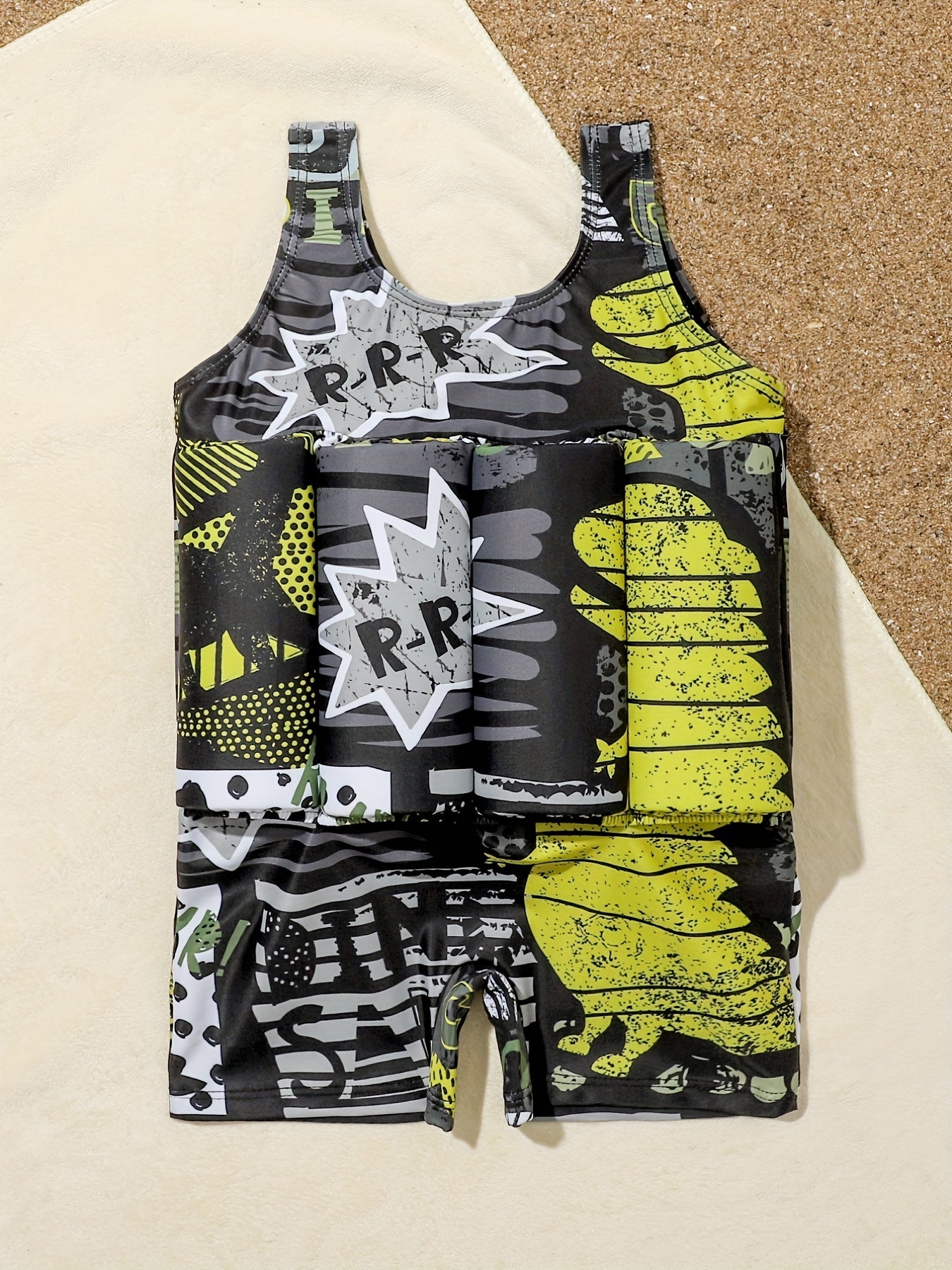 Kids' Float Swimwear Sleeveless Jumpsuit