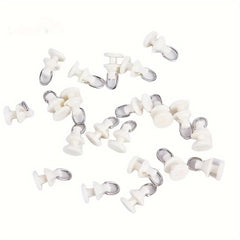 100pcs Curtain Track Gliders Roller Hooks Accessories