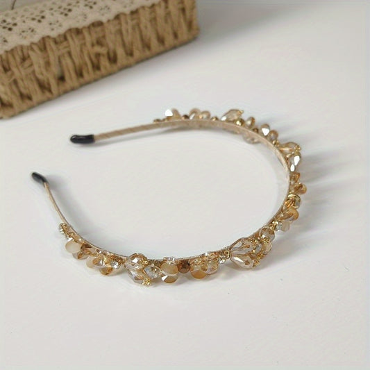 Sparkling Rhinestone Headband for Women Girls Party