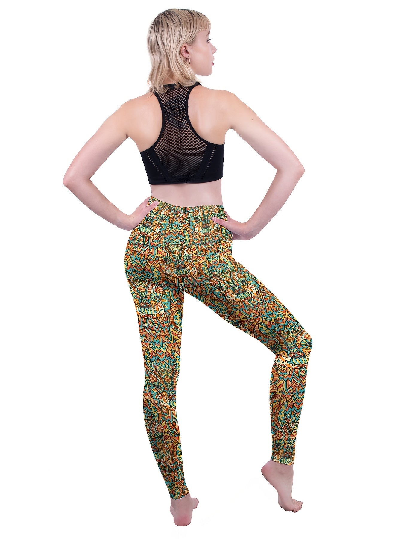 High Waist Leggings Yoga Pants Sports Casual All Season Women's Clothing