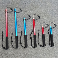 Portable Telescopic Fishing Grip with Rubber Handle Lightweight and Durable