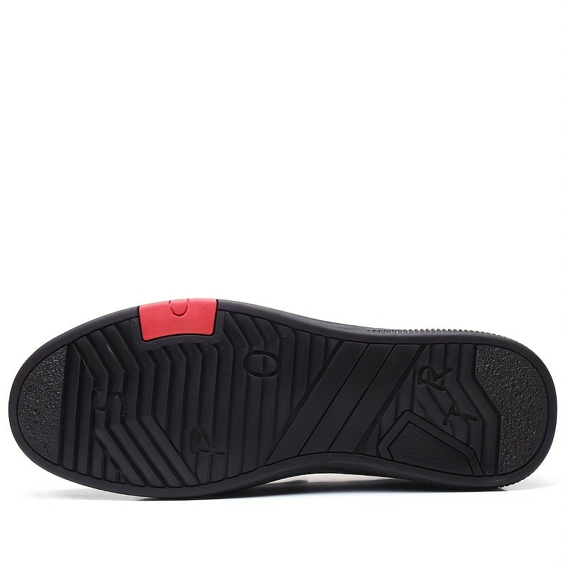 Men's Leather Loafer Lightweight Slip On Flat Shoes