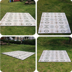 Waterproof Retro Picnic Beach Blanket 78x78
