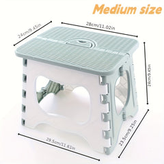 Portable Folding Stool with Handle Lightweight Foldable Chair for Outdoor