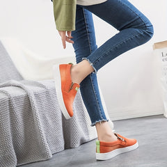 Women's Canvas Slip On Shoes Lightweight Walking Shoes