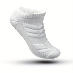 Breathable Cushioned Ankle Socks for Men - 4 Pairs