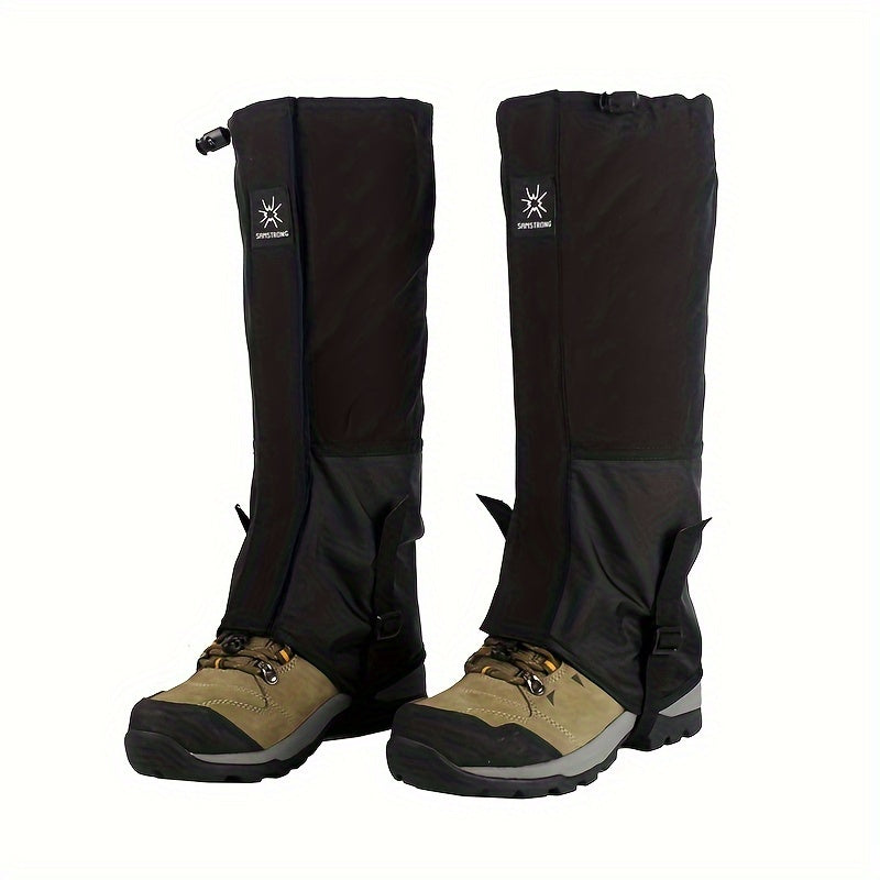 Adjustable Waterproof Snow Leg Gaiters for Hiking