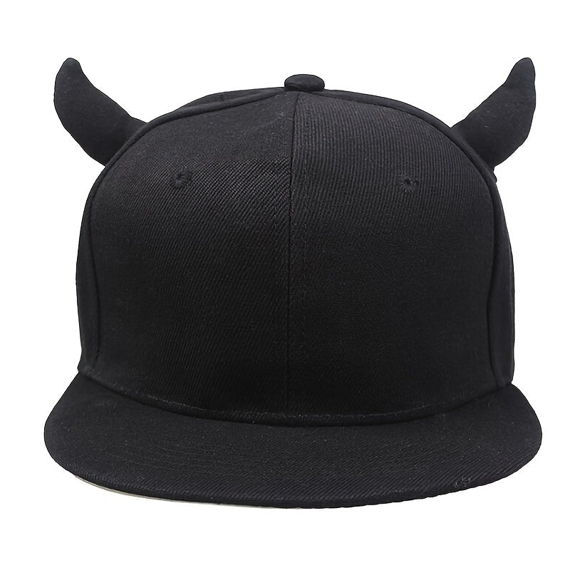 Snapback Adjustable Baseball Cap Hip Hop Hat Devil Horns Cap