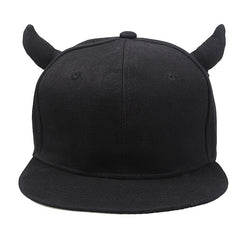 Snapback Adjustable Baseball Cap Hip Hop Hat Devil Horns Cap