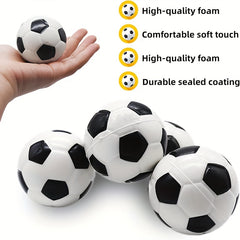 2pcs Mini Foam Sports Ball Squeezable Stress Soccer Ball