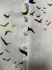 Feather Pattern Men's Long Sleeve Shirt