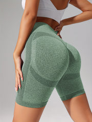 High Waist Hip Lifting Yoga Shorts Quick Drying Training Running Fitness Shorts