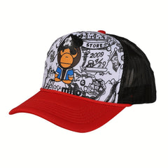 Pirate Captain Print Baseball Cap Hip Hop Hat