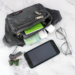 Outdoor Oxford Cloth Shoulder Bag Gray