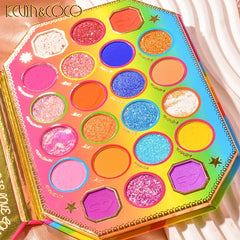 22-Shade Pearly Shimmer Eyeshadow Palette