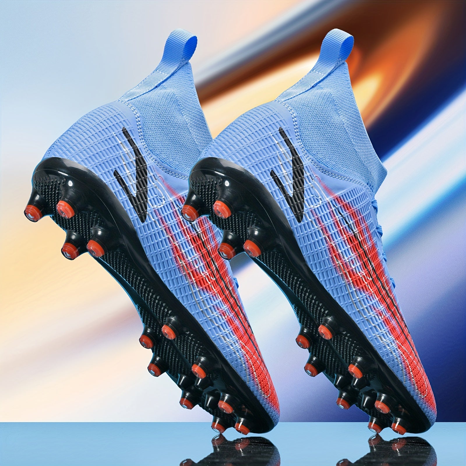 High Top Non Slip AG Football Cleat for Boys