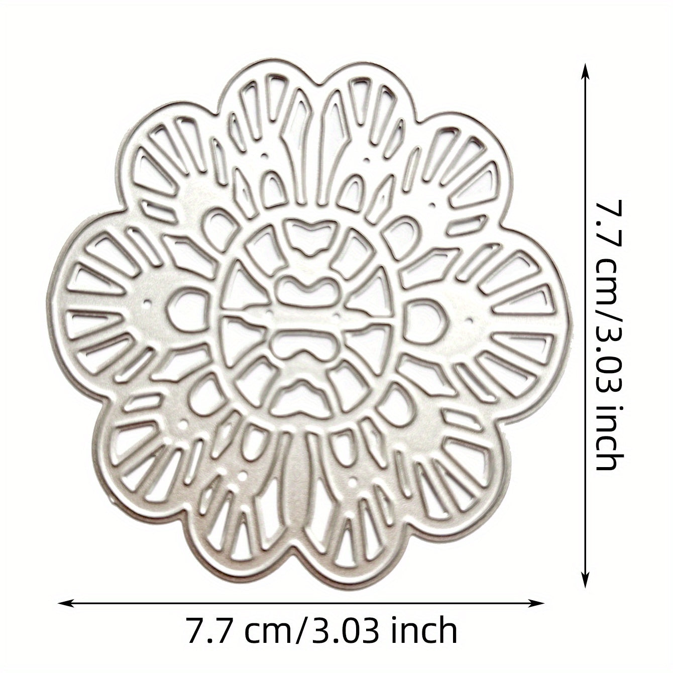 3D Guitar Paper Art Embossing Template DIY Scrapbook Album Decoration