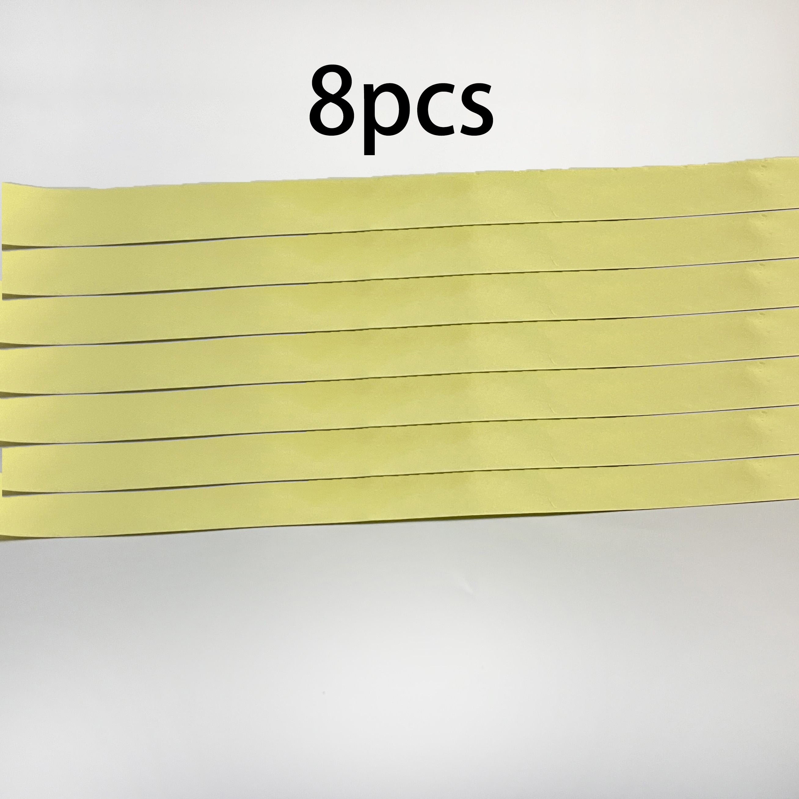 8pcs Padel Frame Protector Clear Edge Guard Racquet Frame Protection Tape