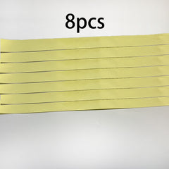 8pcs Padel Frame Protector Clear Edge Guard Racquet Frame Protection Tape
