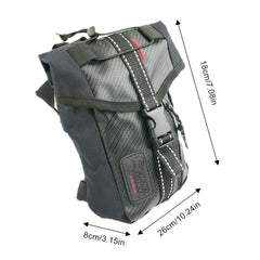 Men's Waterproof Oxford Leg Waist Bag Thigh Pouch
