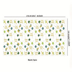 Baby Boy Themed Party Tablecloth - Birthday Party Supplies