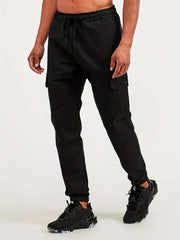 Men s Flap Pocket Jogger Pants Drawstring Waist