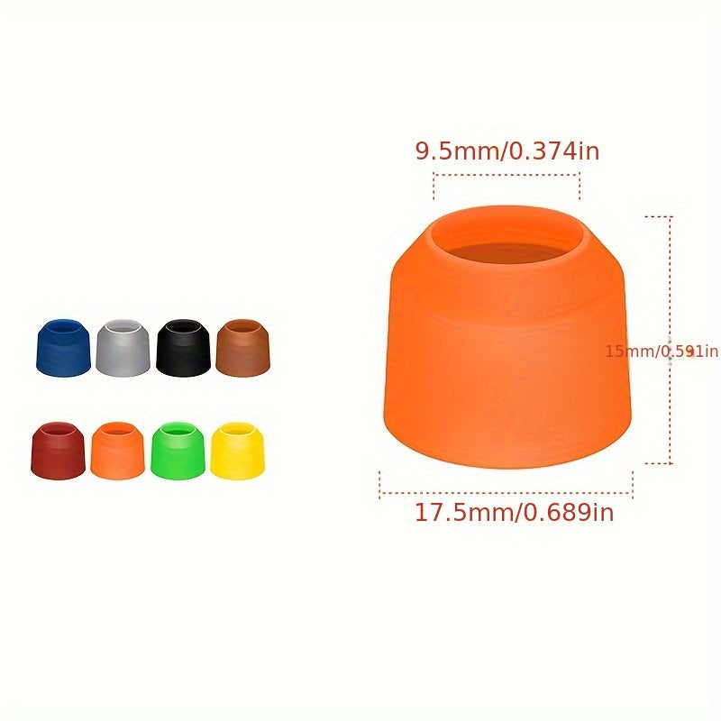 Silicone Soft Fishing Rod Bottom Cover Non slip Fishing Pole Handle Sleeve