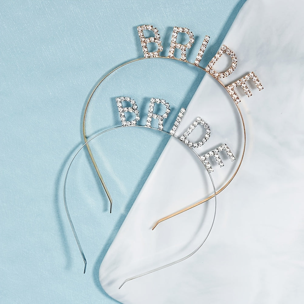 Bride Rhinestone Hairband Headband Princess Tiara Wedding Birthday