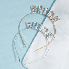 Bride Rhinestone Hairband Headband Princess Tiara Wedding Birthday