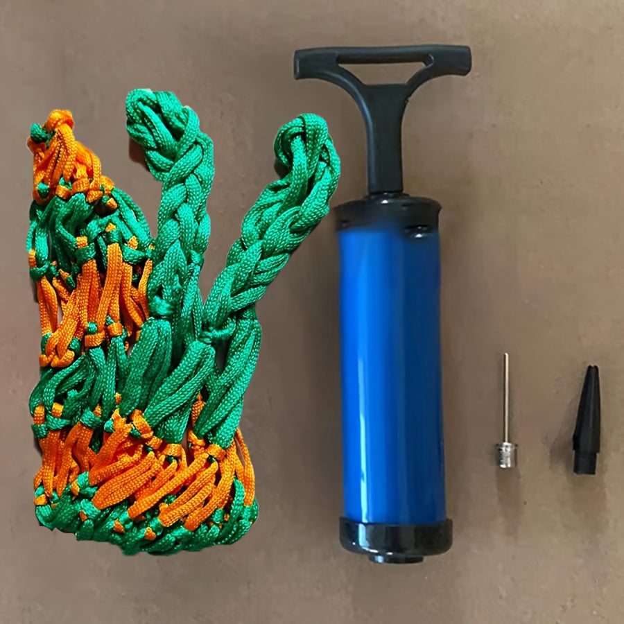 Sports Equipment Storage Mesh Bag - Portable Handheld Inflatable Tube