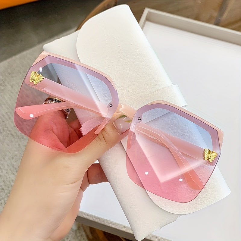 Gradient Butterfly Sunglasses UV400 for Women
