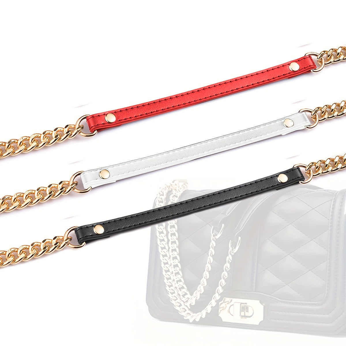 Metal Strap for Shoulder Bag Lightweight Reusable Strap