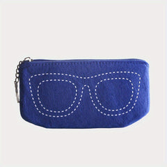 Portable Glasses Storage Bag Zipper Travel Pouch