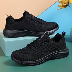 Women's Flying Woven Comfort Running Shoes Lightweight Sports Sneakers