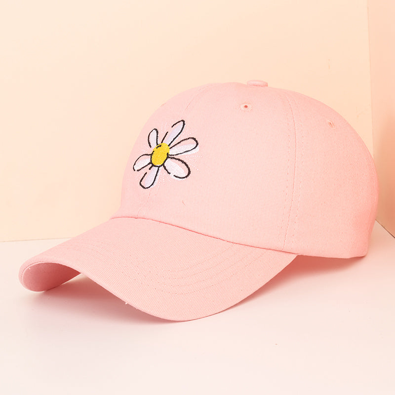 Flower Print Baseball Cap Sun Visor Hat Unisex Sports Hats
