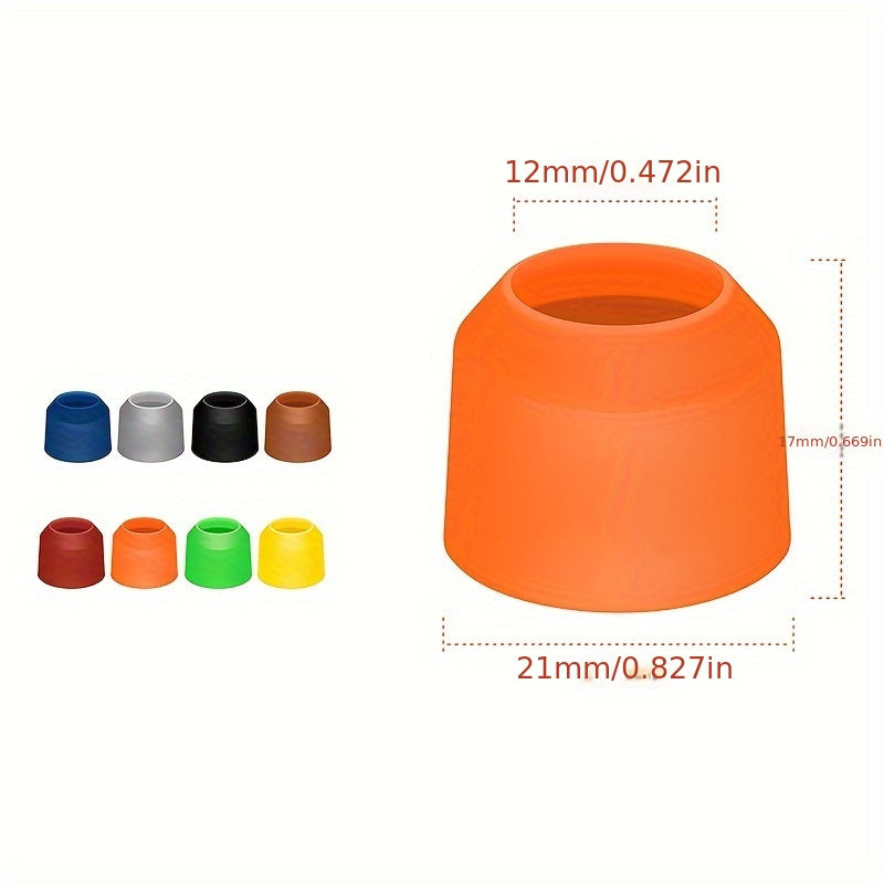 Silicone Soft Fishing Rod Bottom Cover Non slip Fishing Pole Handle Sleeve
