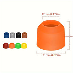 Silicone Soft Fishing Rod Bottom Cover Non slip Fishing Pole Handle Sleeve