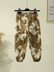 Boys Camo Long Pants for Spring/Autumn
