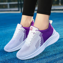 Women's Lace Up Sneakers Lightweight Running Shoes