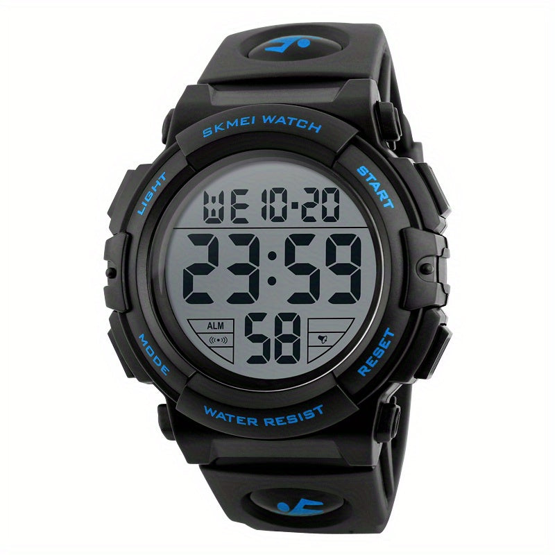 Sports Electronic Watch Timing Alarm Clock Waterproof