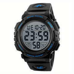 Sports Electronic Watch Timing Alarm Clock Waterproof