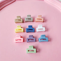 12pcs Mini Hair Claw Non-slip Clips, Halloween & Christmas Hairpin