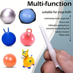 Yoga Ball Air Plug for Fitness Exercise with Stopper Pin Needle