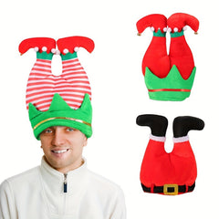 Creative Elf Pants Leg Hat Christmas Halloween Thanksgiving Gift