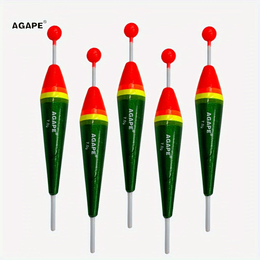 5pcs 5g Carp Fishing Float Bobber Buoy High Visibility Easy to Use