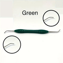 7pcs Dental Composite Filling Tools Kit Silicone Handles Stainless Steel