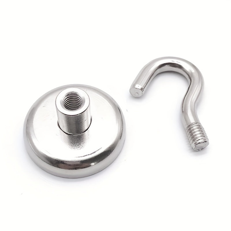 6pcs Magnetic Hooks Strong Load Bearing Storage Key Coat Cup Hanging